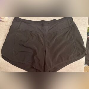 lululemon athletica Black Athletic Shorts